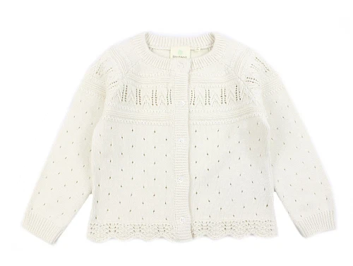 En Fant eggnog strikcardigan